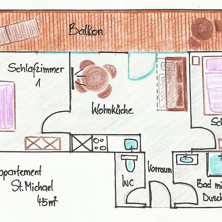 Ausblick Appartements Mit Lungaucard Maison d'hôtes Sankt Michael im Lungau