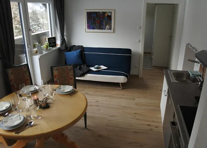 게스트하우스 Ausblick Appartements Mit Lungaucard